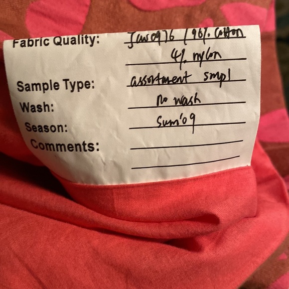 OOAK J. Crew Coral Pink Geometric Floral Jacquard Woven Cropped Blazer - 6 - Picture 10 of 11